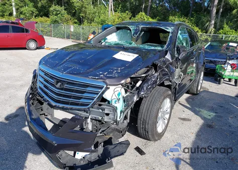 2018 Cadillac Xt5 Standard z USA, uszkodzony, nr VIN 1GYKNARS0JZ121655